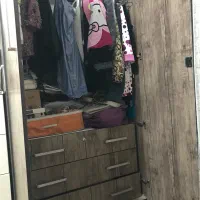 کمد جا لباسی و تخت یک نفره