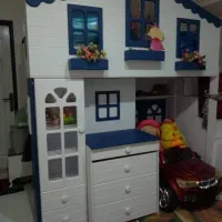 مجموعه کلبه سرسره دار