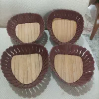 سبد چوبی مخصوص سبزی