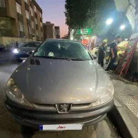 پژو ۲۰۶ تیپ ۲ مدل ۱۳۸۶ ۲۴۰ هزار کارکرد
