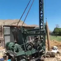 کندن چاه با دستگاه برقی بیصدا