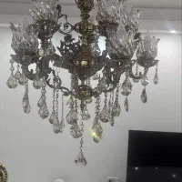 ۲عدد لوستربرنز بوفه چوب راش