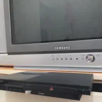 تلویزیون و ps2