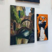 آموزش نقاشی رنگ روغن