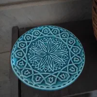 هفت سین سفالی به همراه تنگ سفالی شیک