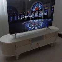 میز تلویزیون رنگ(سفیدوکرم)