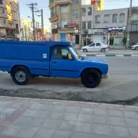 باربری حمل بار .نیسان با کارگر .وانت تلفنی