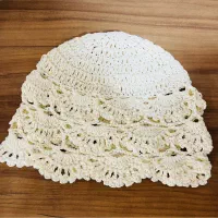 کلاه رومیزی رانر دیوارکوب گل قلاب بافی