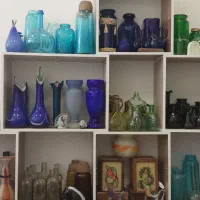 گلدان شیشه ای