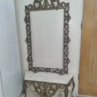 آینه کنسول برنز قدی