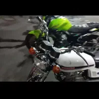 cg125 با رنک سفید خیلی کمیاب