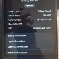 Galaxy tab A9 8gb 128Gb 5g (Plus Accessories)