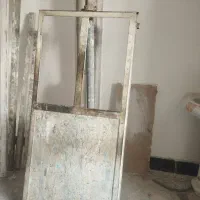 ۲عدد درب آهنی تک لنگه بدون ۴چوب کیلو۶۰