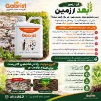 زمین شما شور شده و محصولتون هر سال کمتر میشه