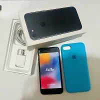 آیفون 7 مشکی،128 گیگ، باتری100٪،سالم با تخفیف