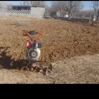 تیلر باغی.کندن باغ با دستگاه.شخم زنی بادستگاه تیلر