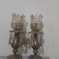 شمعدان برنز با ارتفاع ۲۷ سانت