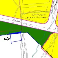 ۱۰۰۰ متر زمین  پشت شهرک دانشگاه