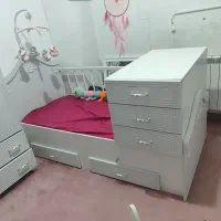 تخت نوجوان و2تا کمد