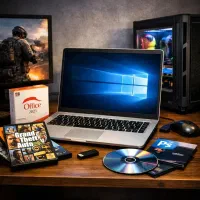 نصب ویندوز،درایور و نرم‌افزار و بازی های کامپیوتری