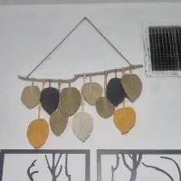 دیوار کوب مکرومه