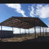 شیروانی خرپا  نماولمبه سایبان کولر وحیاط