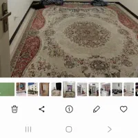 ۲تخته فرش ۹ متری تراکم بالا طرح تخت جمشید