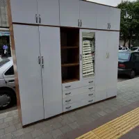 کمد دیواری قابل حمل جالباسی و دراور کد۵۷
