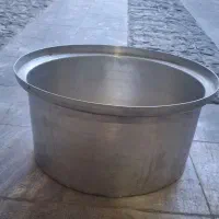 دیگ روحی بزرگ درب دار