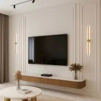 اجرای قاب بندی دیوار/قرنیز/تی‌وی‌وال TVWall