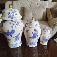 بانکه مدل جینجر جار پرستو آبی