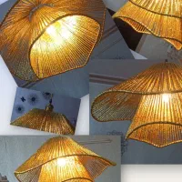 نخ وارداتی شاین دار طلایی و مسی