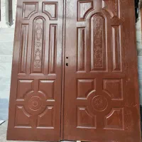 درب چوبی و ام دی اف سالن