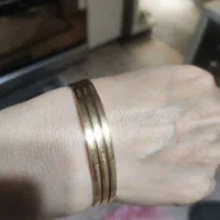 النگو طلا آینه ای