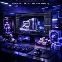 خدمات پرینتر سه بعدی، ماکت سازی، ساخت انواع قالب