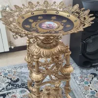میز میوه خوری طرح برنز سنگین