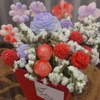 شمع دستساز ساده ومعطر