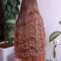 فروش موی بلند بچگانه ،رنگ طلایی وطبیعی