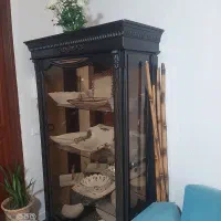 بوفه چوبی. قیمت آیینه پشتش نیست