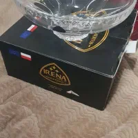 بشقاب کریستال پیش دستی نمکدان کاسه پایه دار