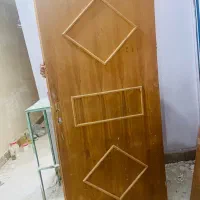 دوعدد درب اتاق چوبی