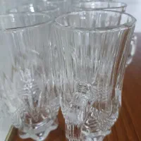 دو دست استکان در حد نو بدون لب پریدگی خط وخش