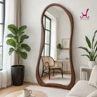 بازار بزرگ مبل ملل آینه قدی چوبی دفرمه