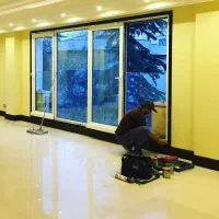 نصب رگلاژ تعمیر درب و پنجره دوجدارهupvcشیشه تعویض