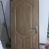 درب ورودی چوبی با کم اهنی سنگین