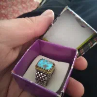 انگشتر نقره فیروزه