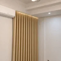 پرده ساتن ضخیم مینیمال نو