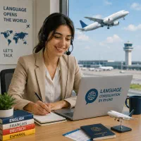 کارشناس زبان عربی المانی انگلیسی