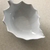 ظرف سرامیکی شکل برگ