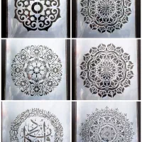 شابلون پتینه کاری در انواع طرح